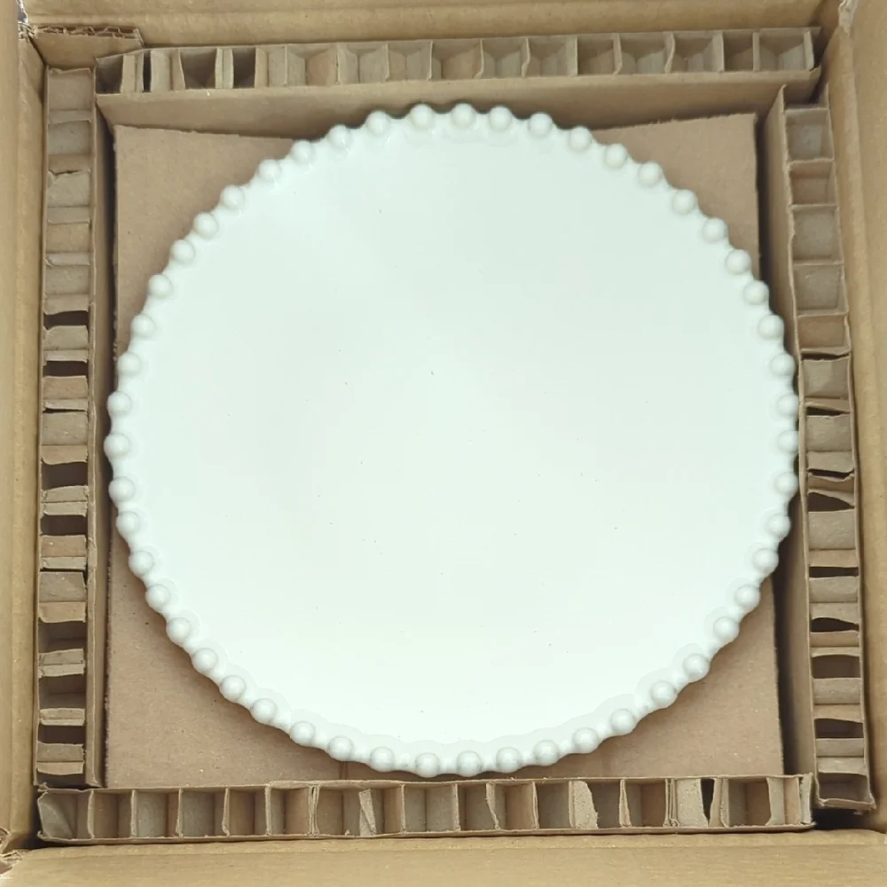 New In Box Pearl White Dinnerware - Picture 5 of 7